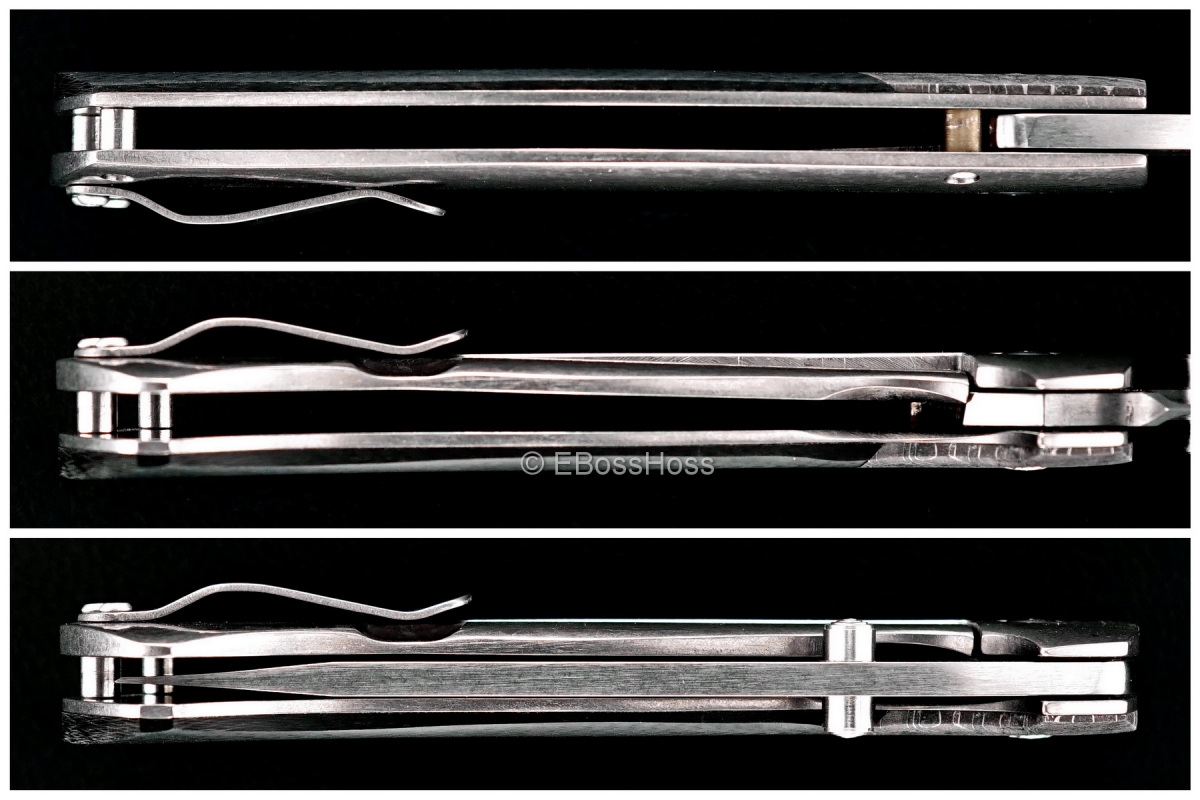 Les George Custom Bolstered Hydra Framelock