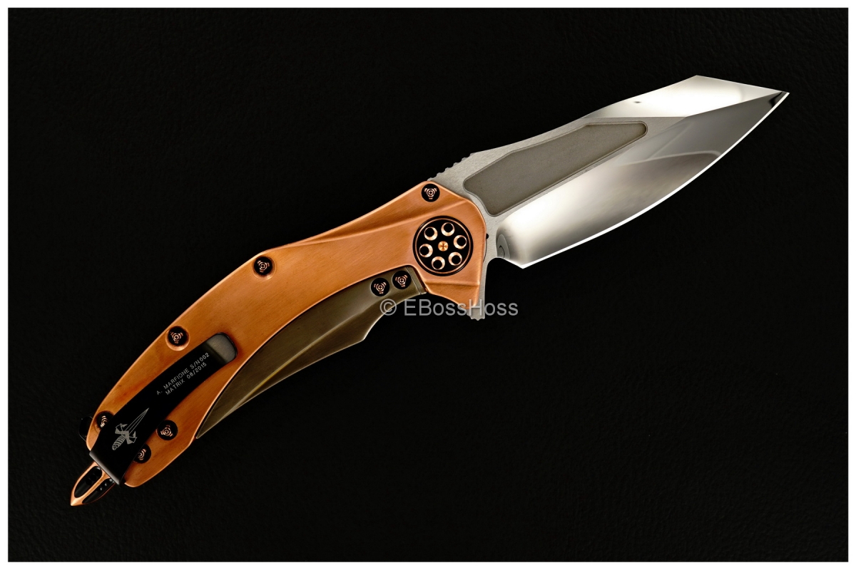 Anthony Marfione Custom Deluxe Copper Matrix Flipper