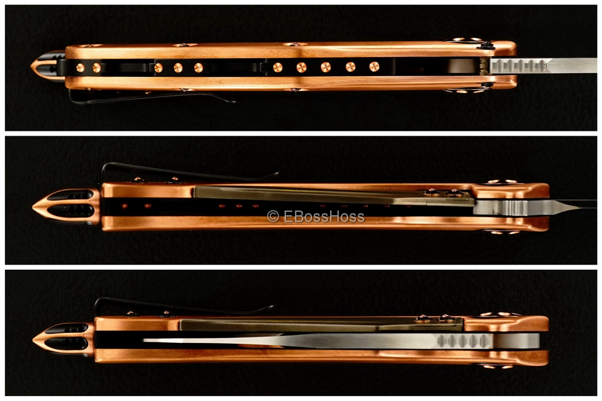 Anthony Marfione Custom Deluxe Copper Matrix Flipper
