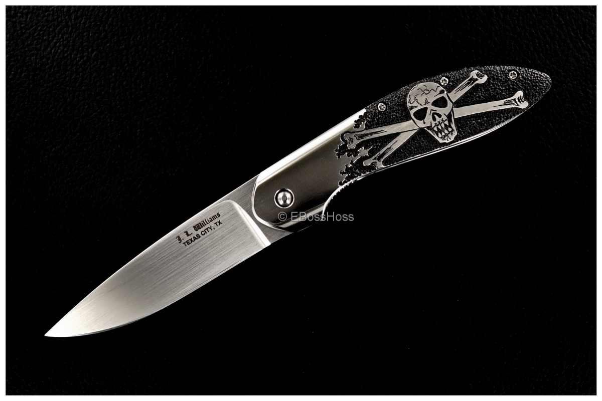 J.L. (Lee) Williams Custom Carved Flipper