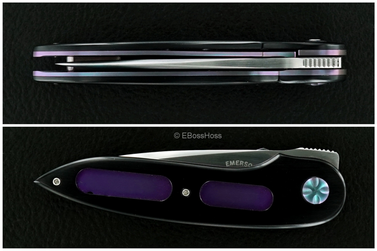 Ernest Emerson Custom Halfmoon Pretac Pre-Viper