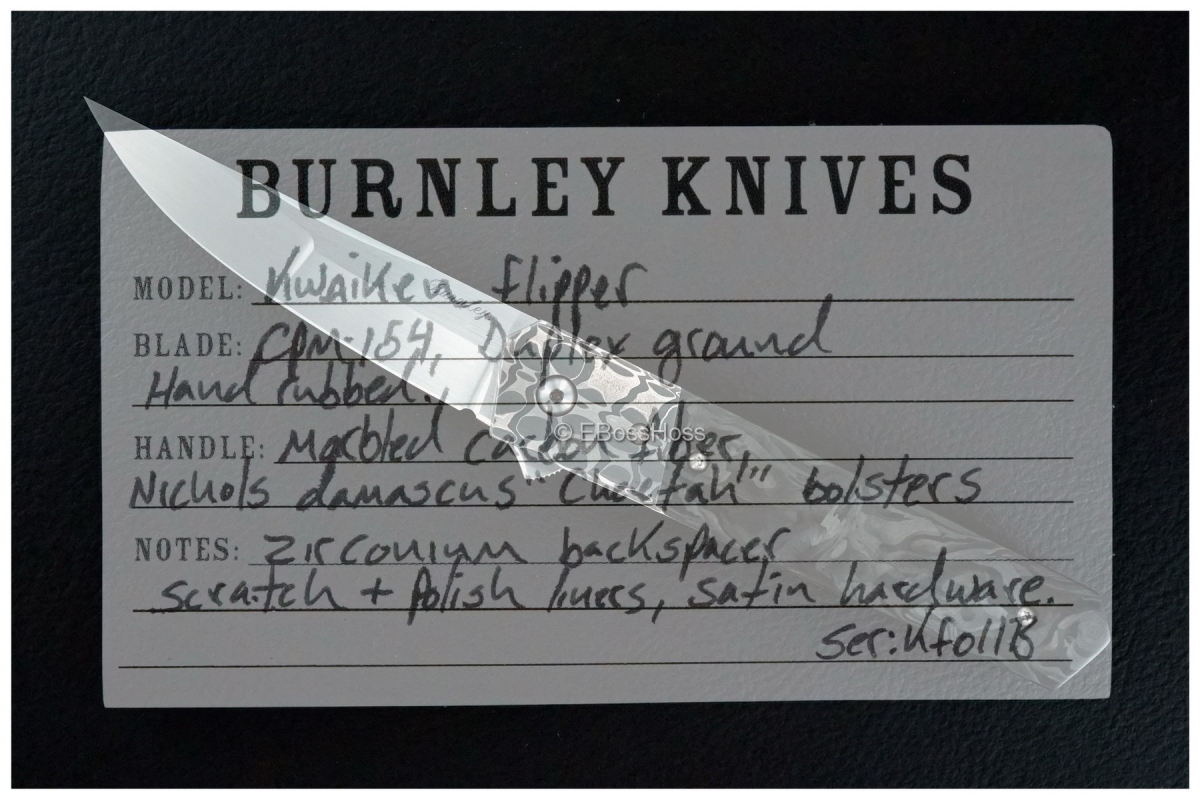 Lucas Burnley Custom Deluxe Kwaiken Flipper