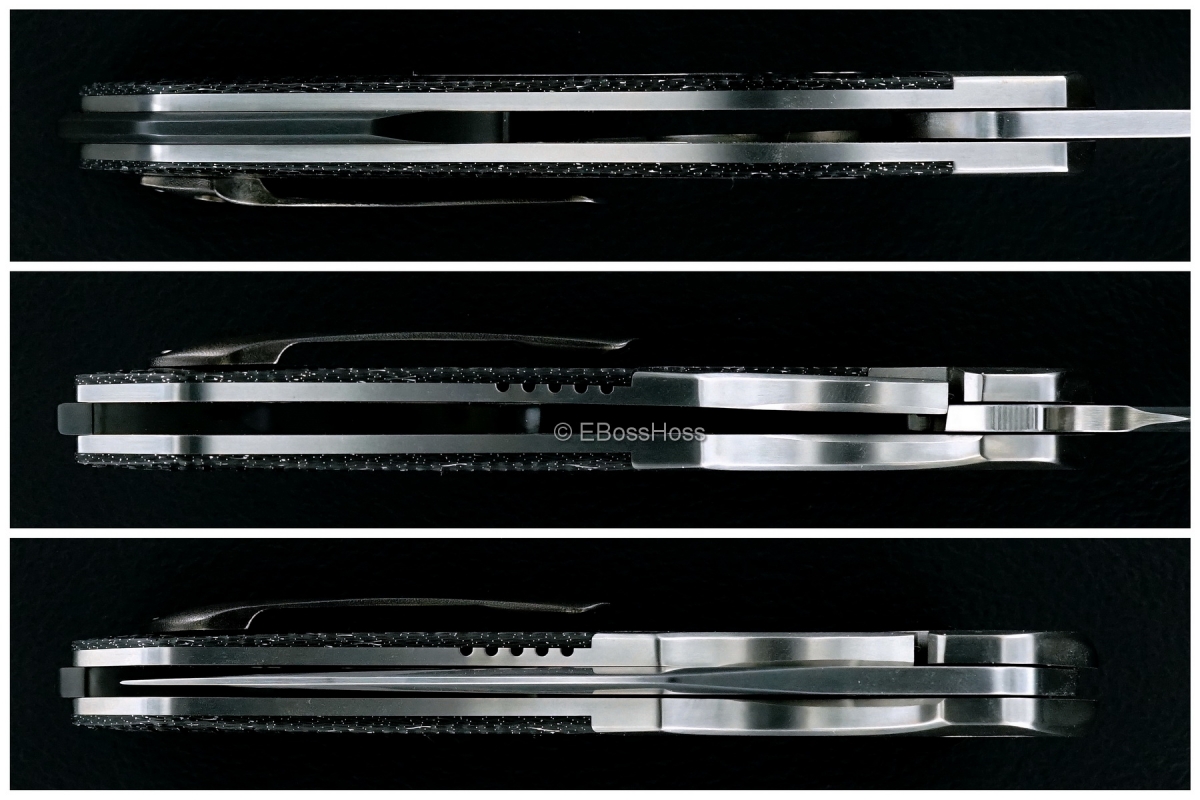 Daniel Galloway Custom Very-Deluxe Bentley Bolsterlock Flipper