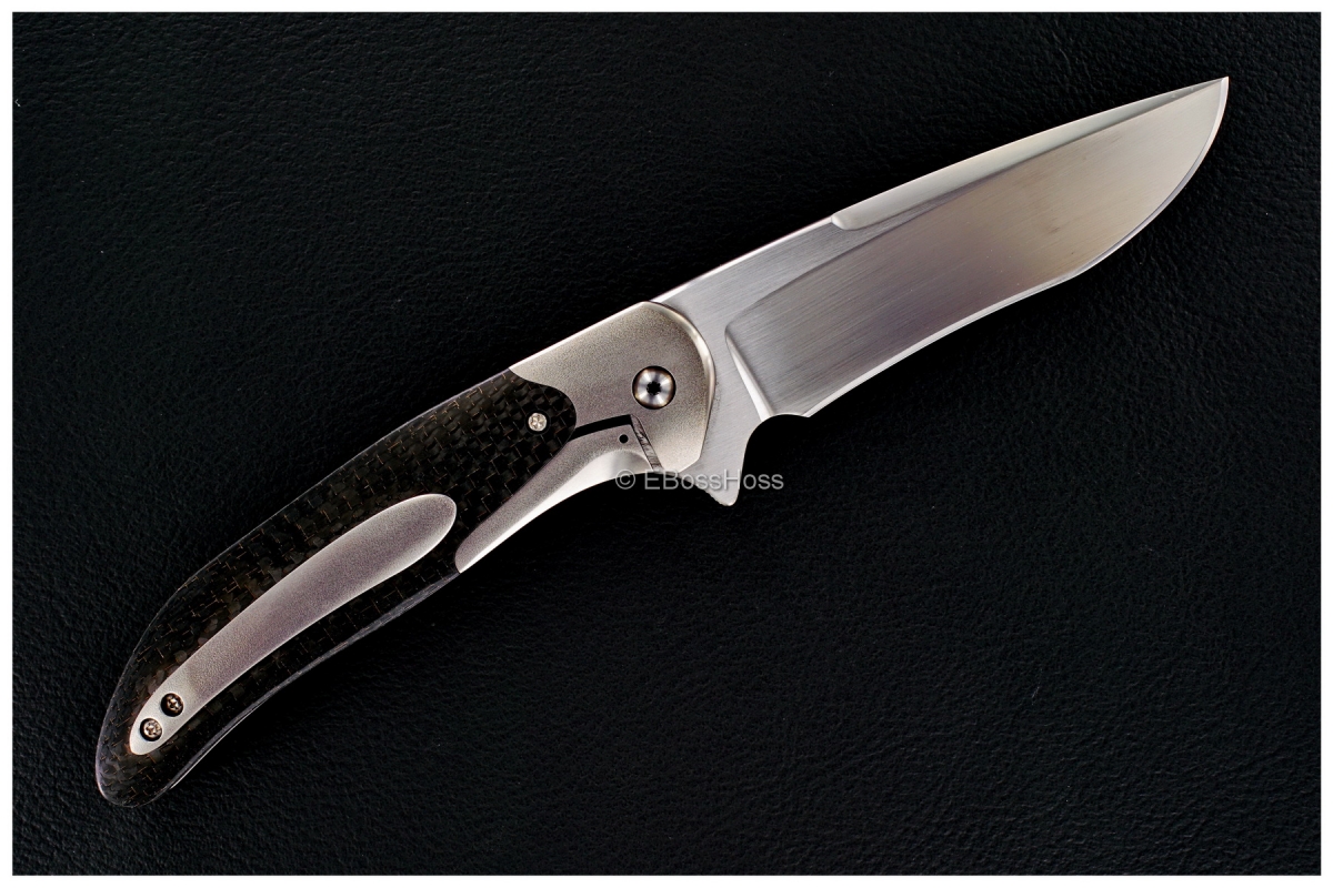 Daniel Galloway Custom Deluxe Bolsterlock Mongoose Flipper