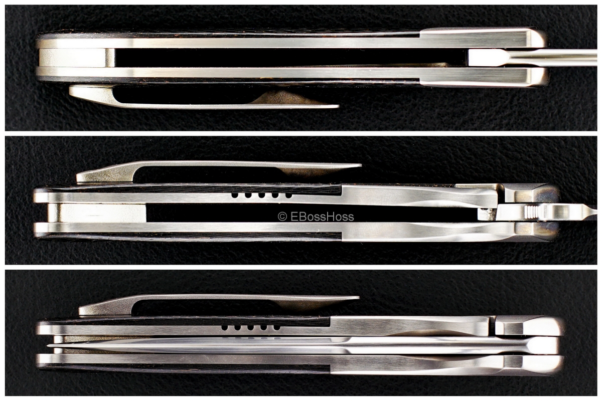 Daniel Galloway Custom Deluxe Bolsterlock Mongoose Flipper