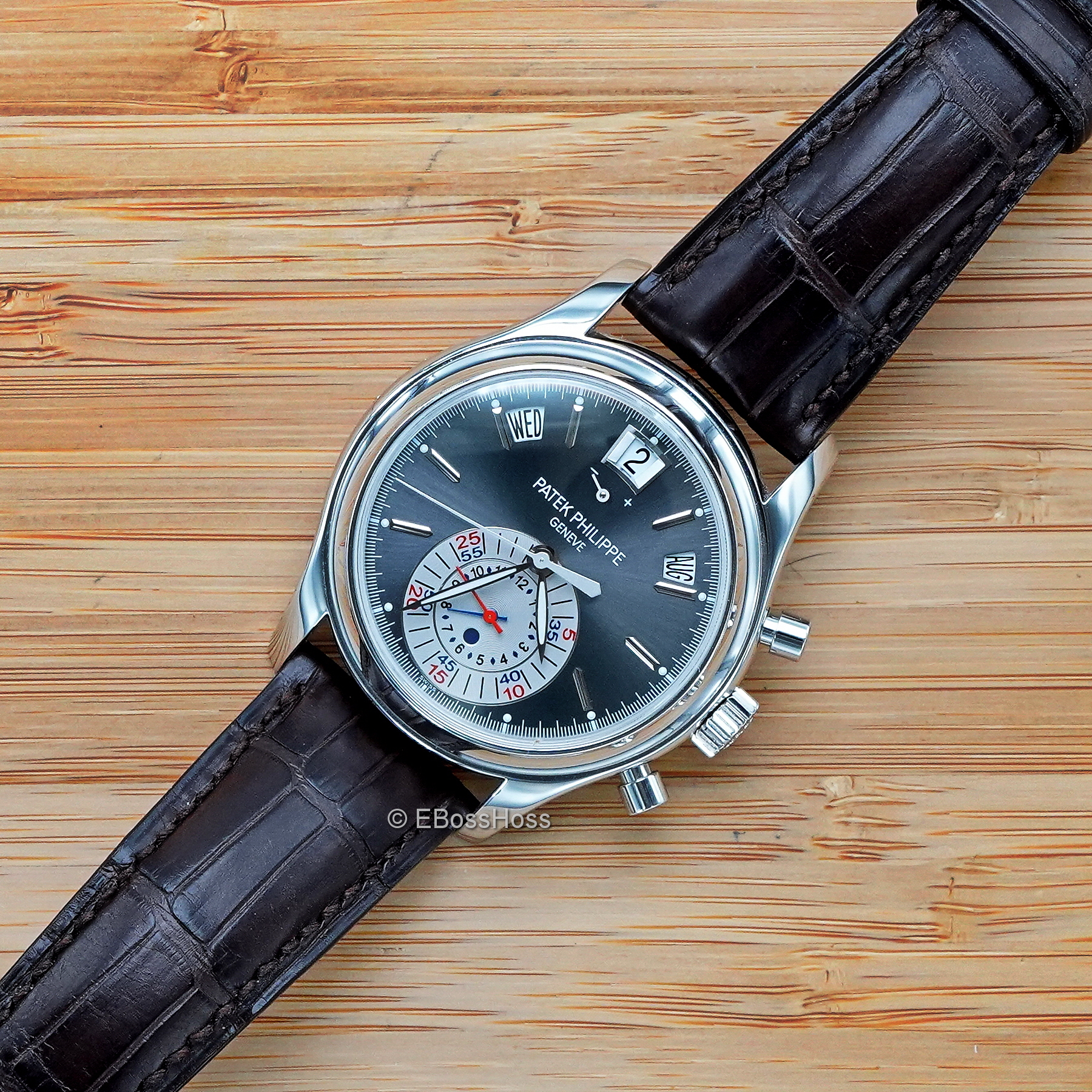 Patek Phillipe 5960P Platinum Chronograph Annual Calendar