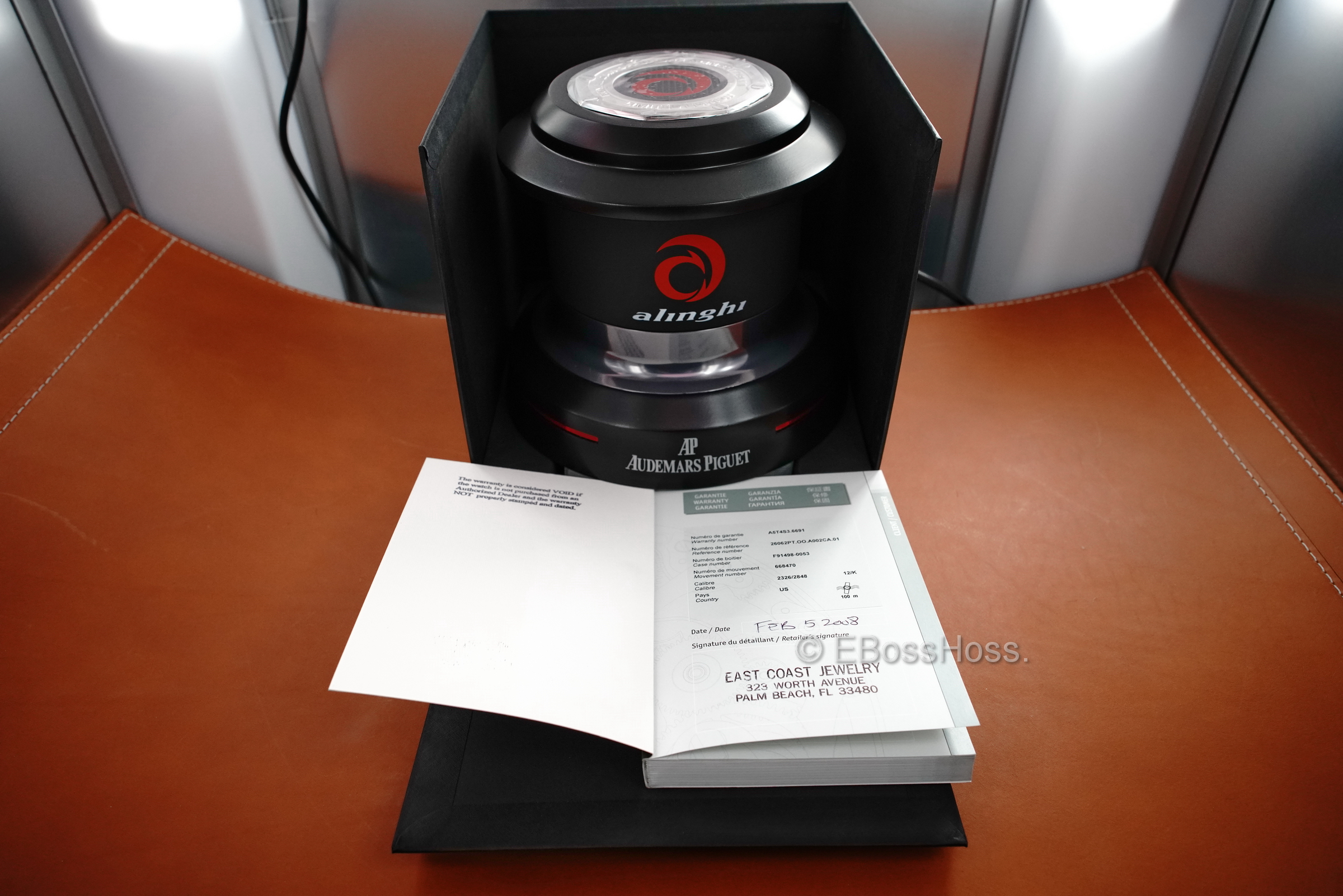 Audemars Piguet (AP) ROO Alinghi Team Chronograph (Platinum) - 26062PT.OO.A002CA.01