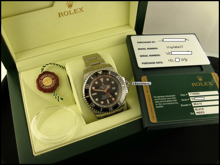 Rolex DEEPSEA Sea-Dweller in Stainless