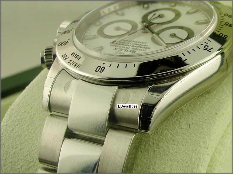 Rolex Oyster Cosmograph Daytona (SS; White)