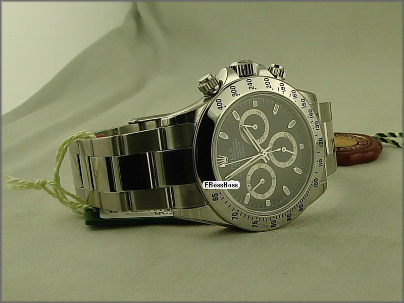 Rolex Oyster Cosmograph Daytona (SS; Black)