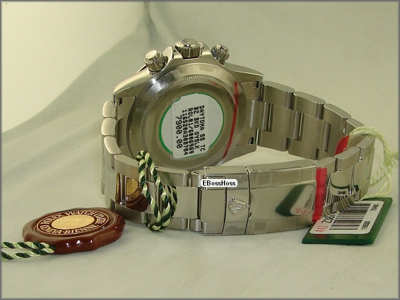 Rolex Oyster Cosmograph Daytona (SS; Black)