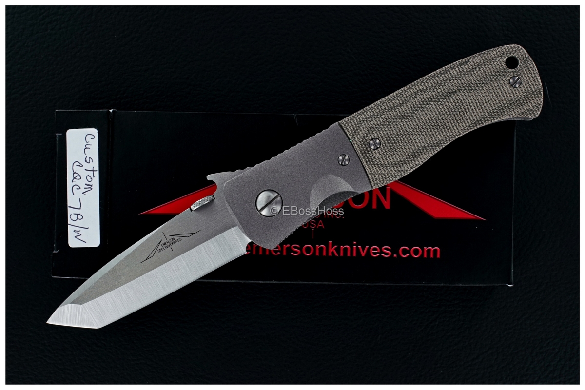 Ernie Emerson CQC-7 Custom w/Wave