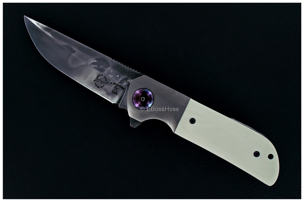 Jonathan McNees - Liong Mah Custom Deluxe Warrior 1 Bolsterlock Flipper Collaboration