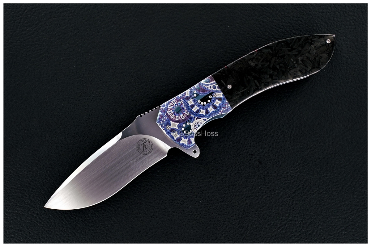 Andre Thorburn Custom Engraved Model L50F Flipper