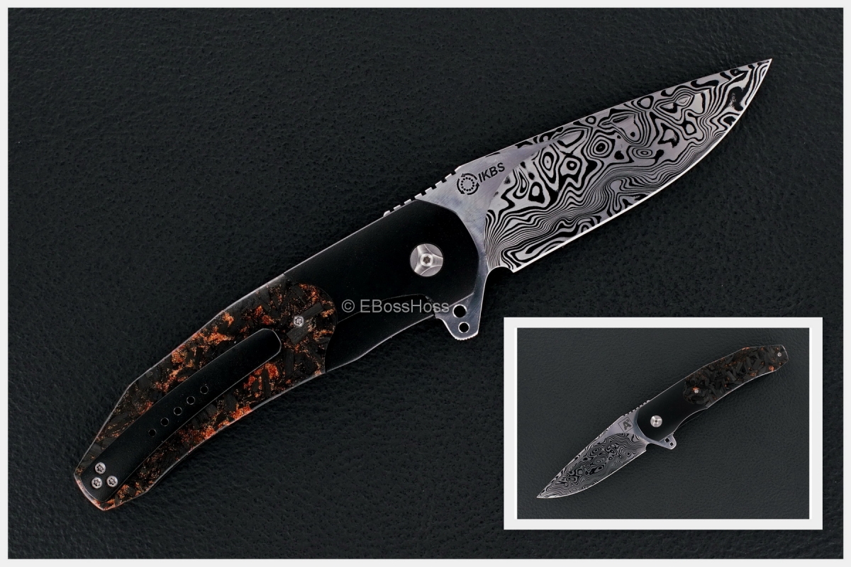 A2 Knives (Andre Thorburn & Andre Van Heerden) Custom Premium A5 Bolsterlock Flipper