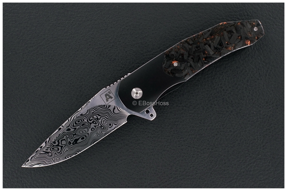 A2 Knives (Andre Thorburn & Andre Van Heerden) Custom Premium A5 Bolsterlock Flipper