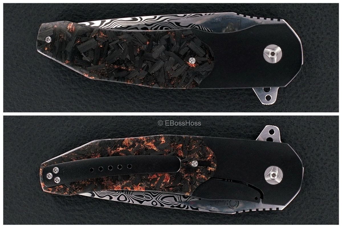 A2 Knives (Andre Thorburn & Andre Van Heerden) Custom Premium A5 Bolsterlock Flipper