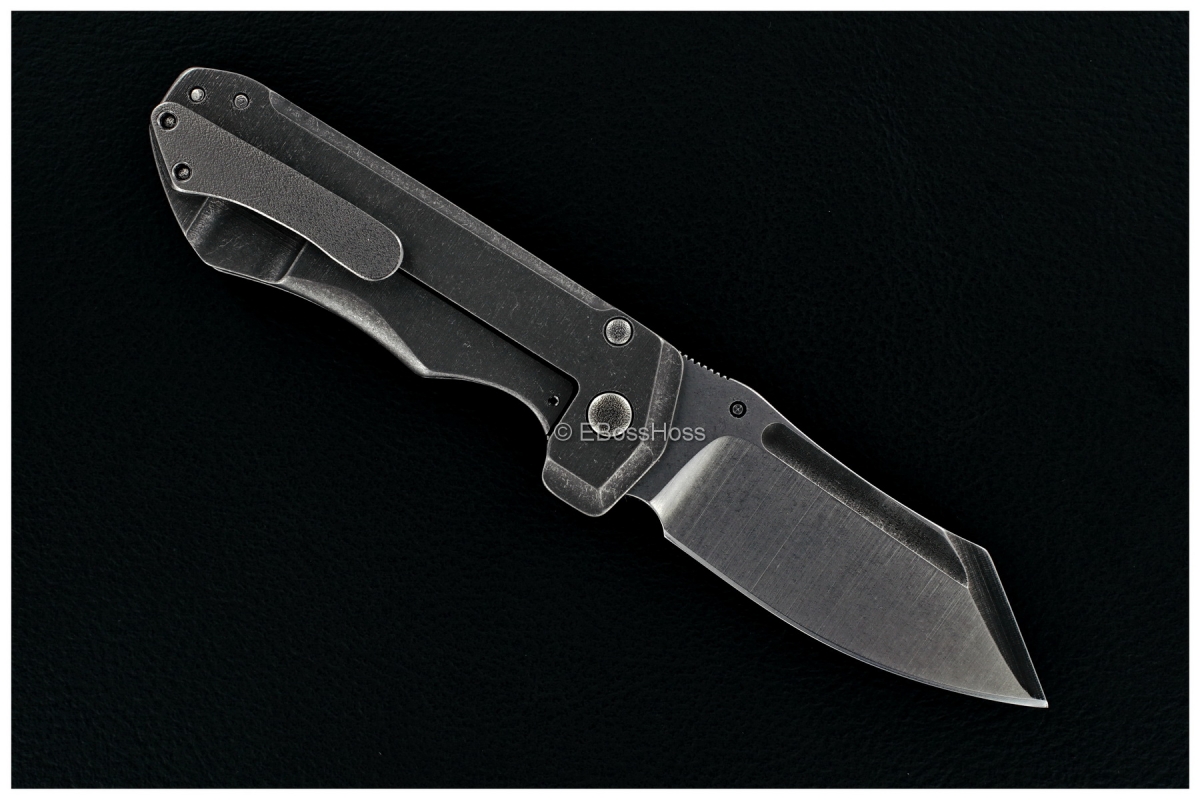 JB Stout Custom Levaithan Framelock Flicker