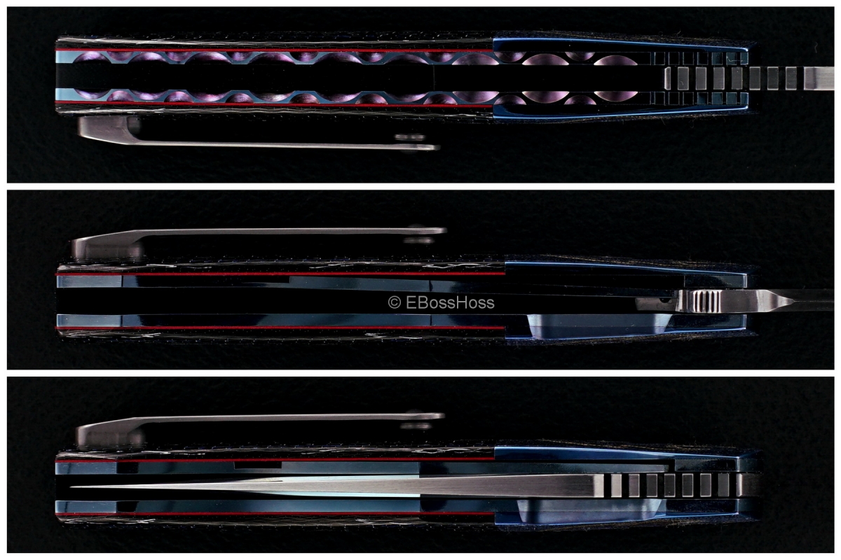 Andre Thorburn Custom Engraved Model L45F Flipper