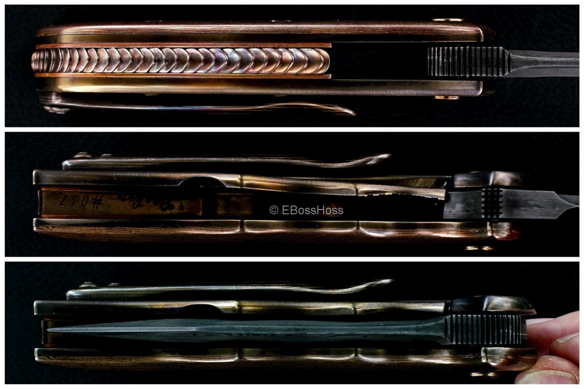 Alistair Bastian (Bastian Knives) Custom Taipan Flipper