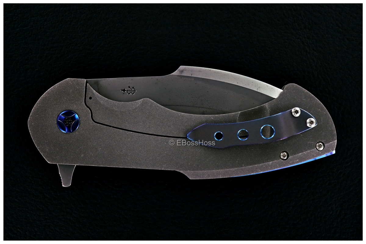 Rick Barrett Custom Toxic Tanto Fallout 3.5 Flipper Prototype
