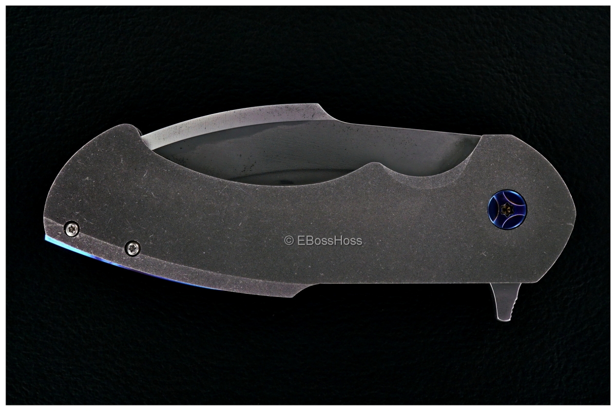 Rick Barrett Custom Toxic Tanto Fallout 3.5 Flipper Prototype