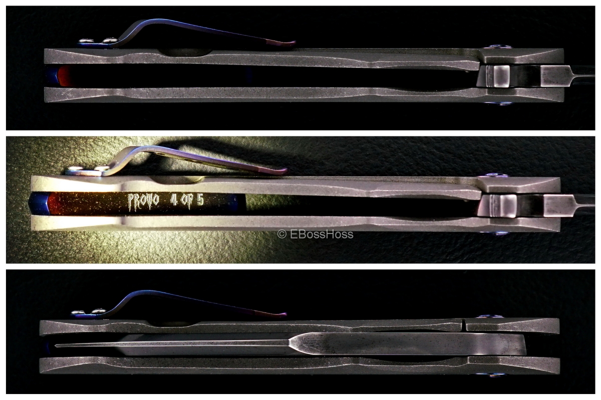 Rick Barrett Custom Toxic Tanto Fallout 3.5 Flipper Prototype