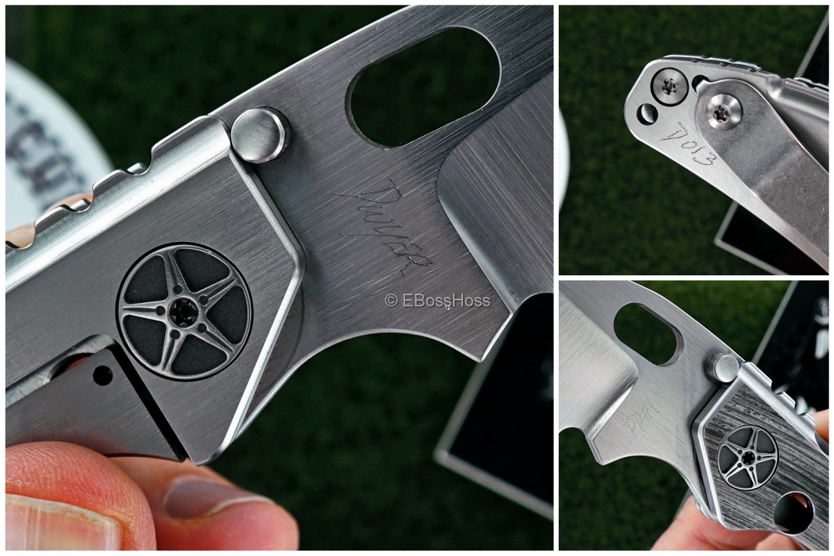 Duane Dwyer (Strider Knives) Custom BBN-M Recurve Pike Folder