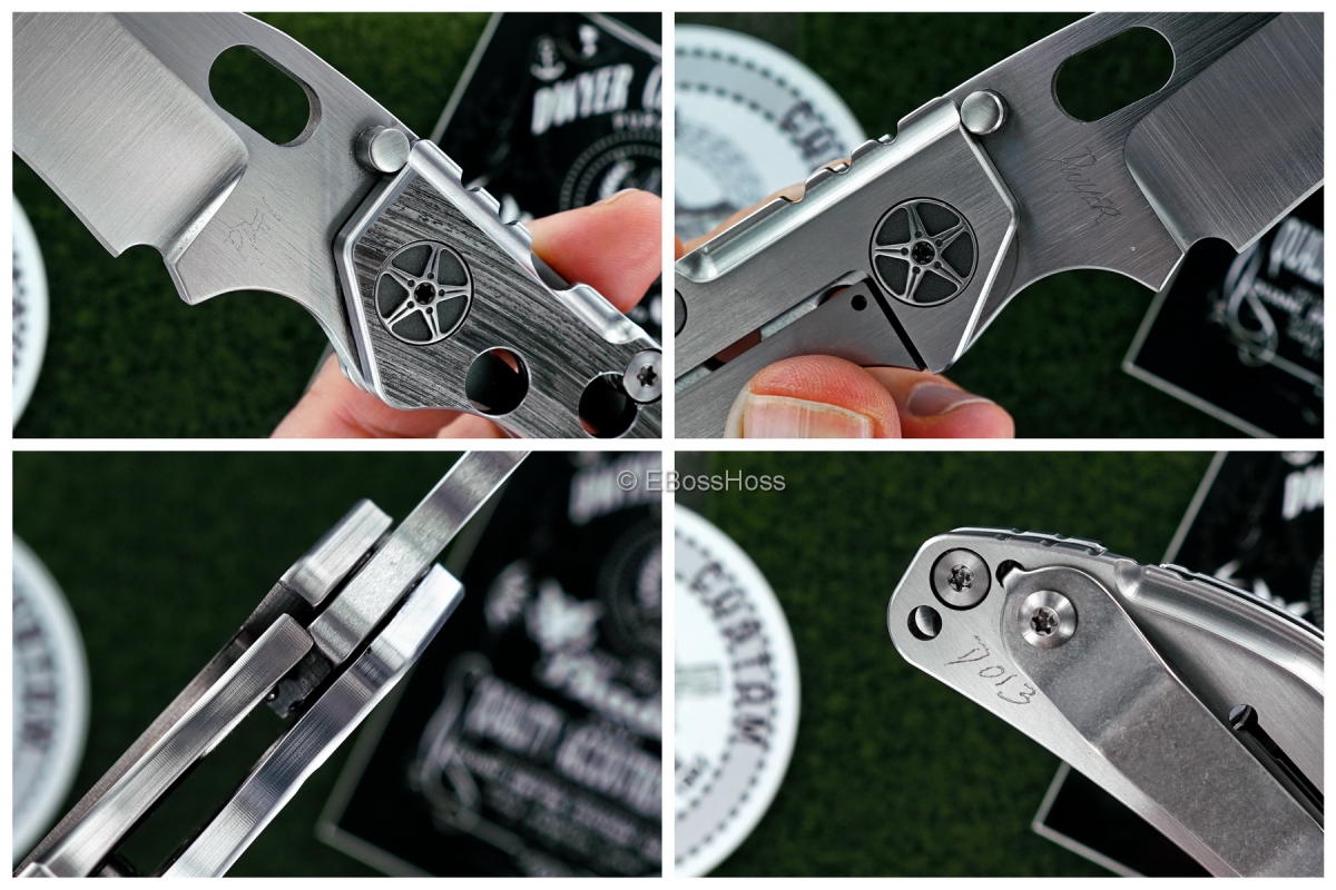 Duane Dwyer (Strider Knives) Custom BBN-M Recurve Pike Folder