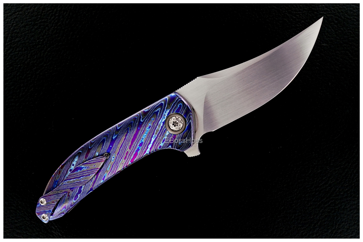 Walter Randolph (WR Bladeworks) Custom Very Deluxe Mini Persian Flipper