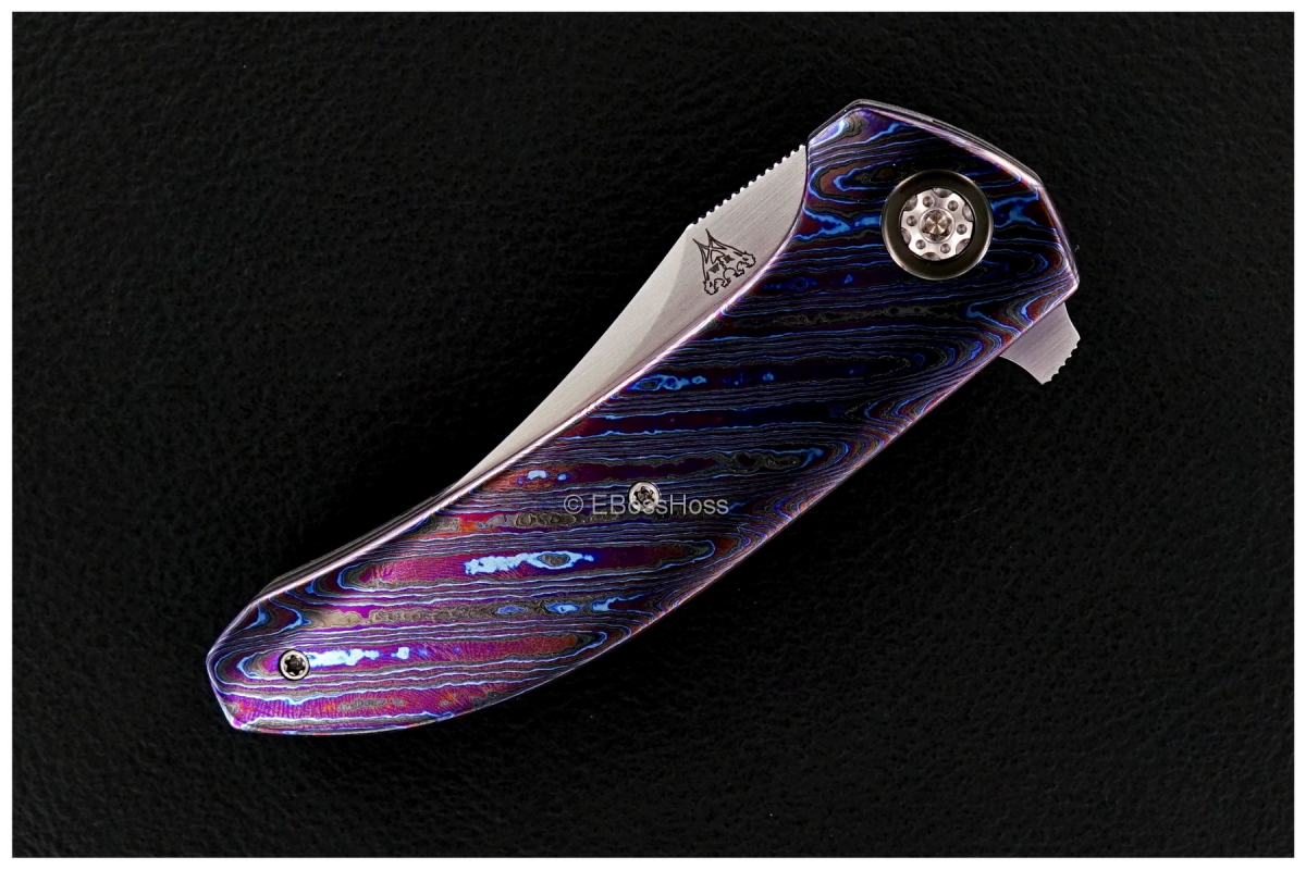 Walter Randolph (WR Bladeworks) Custom Very Deluxe Mini Persian Flipper