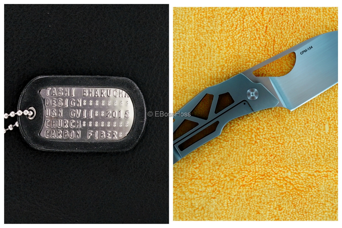 Tashi Bharucha Custom - Church Knife