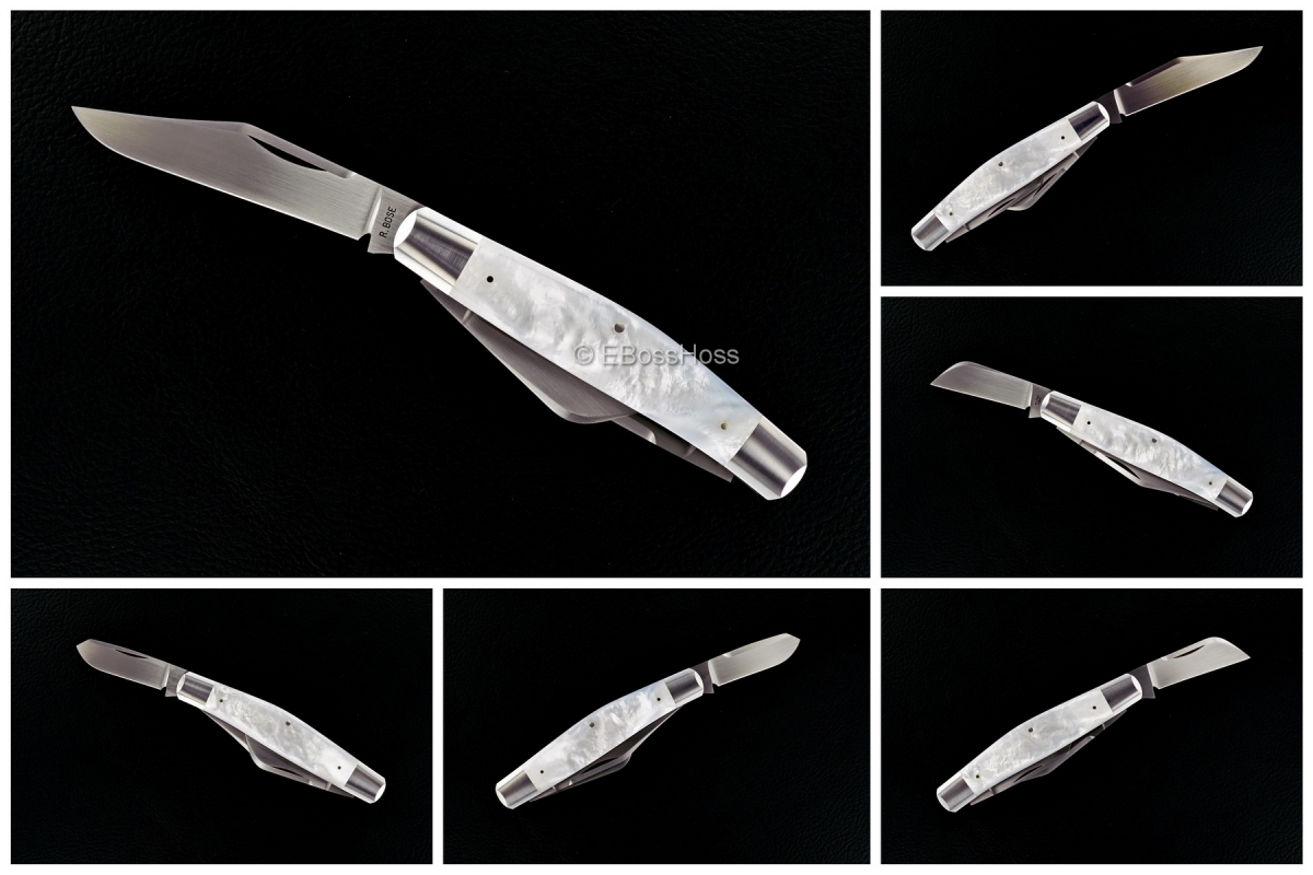 Reese Bose Large 3-Blade Stockman with Bolsters and Caps