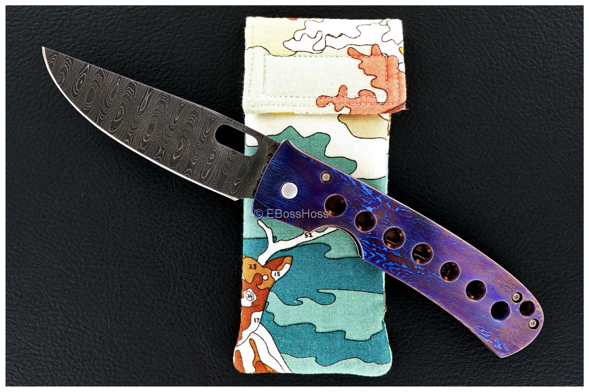 Tom Mayo Custom Timascus Large TNT