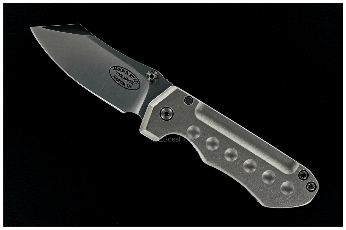 JB Stout Custom Levaithan Framelock Flicker