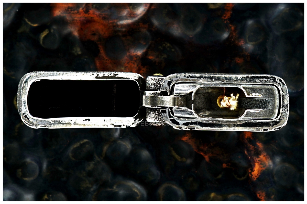 Starlingear Custom Cast Sterling-Silver Slickster Lighter