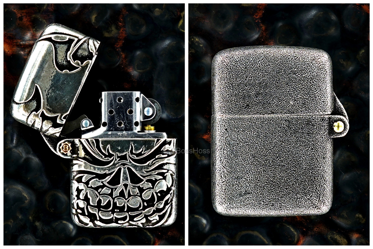 Starlingear Custom Cast Sterling-Silver Slickster Lighter