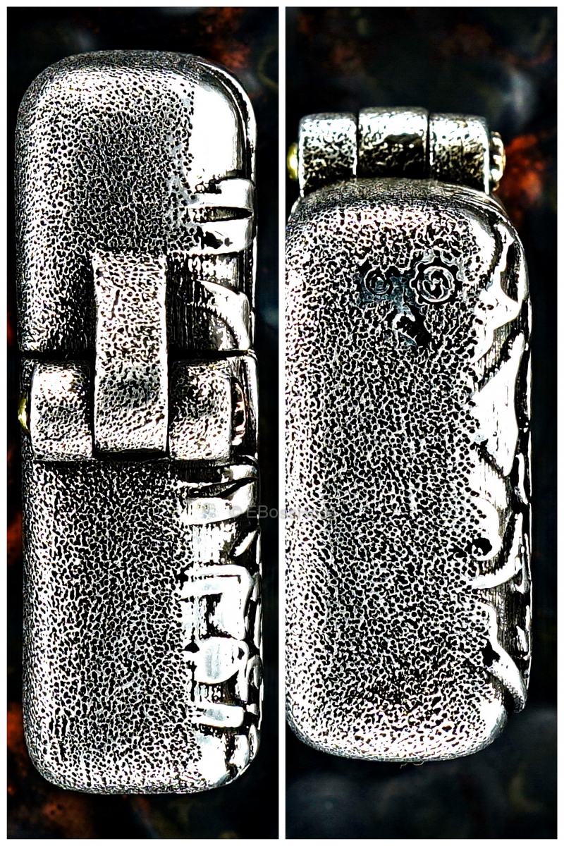 Starlingear Custom Cast Sterling-Silver Slickster Lighter