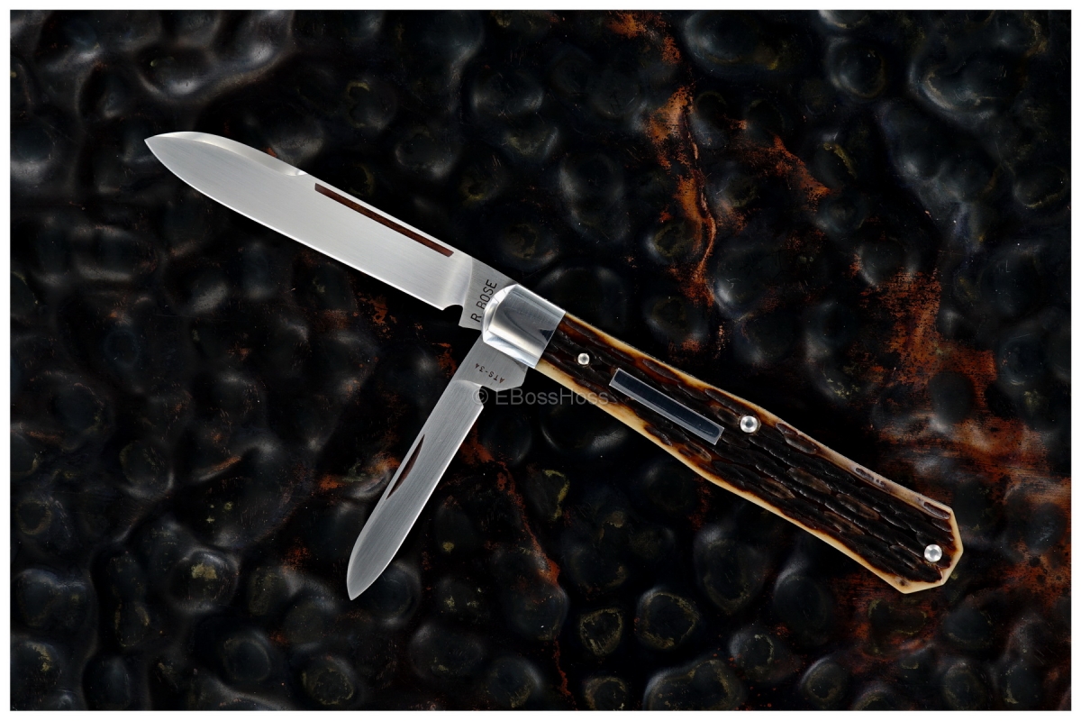 Reese Bose Custom Small 2-Blade Coffin Jack Slip Joint