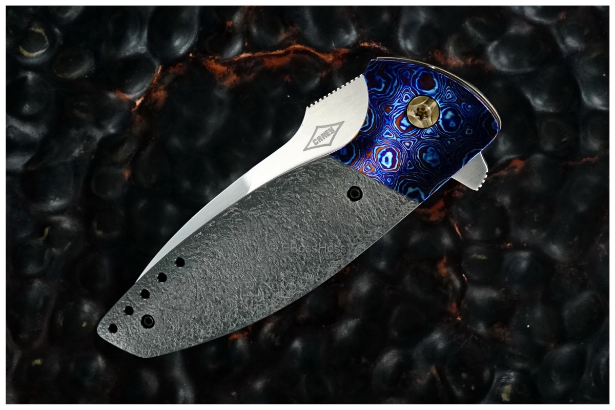 Peter Carey Custom Very Deluxe Cayman Tanto Flipper