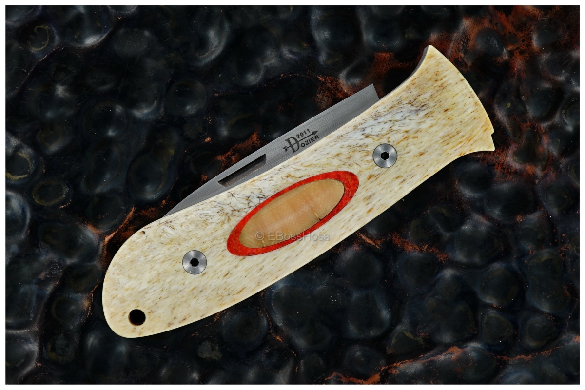 Bob Dozier Custom Deluxe Large Slip Joint Folding Hunter (DK-SJ)