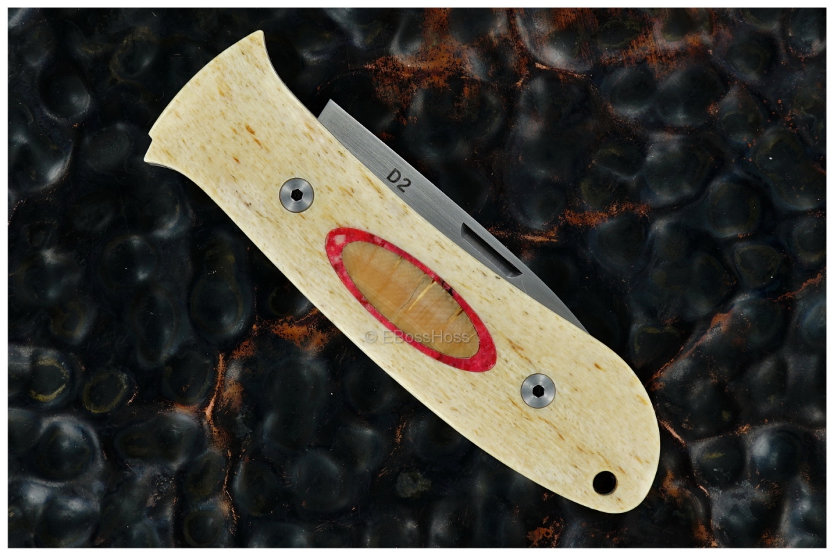 Bob Dozier Custom Deluxe Large Slip Joint Folding Hunter (DK-SJ)