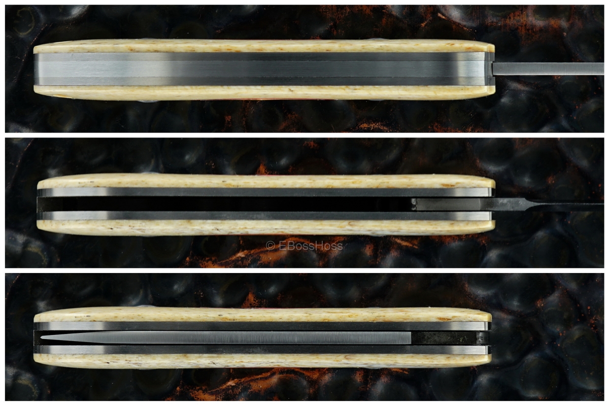 Bob Dozier Custom Deluxe Large Slip Joint Folding Hunter (DK-SJ)