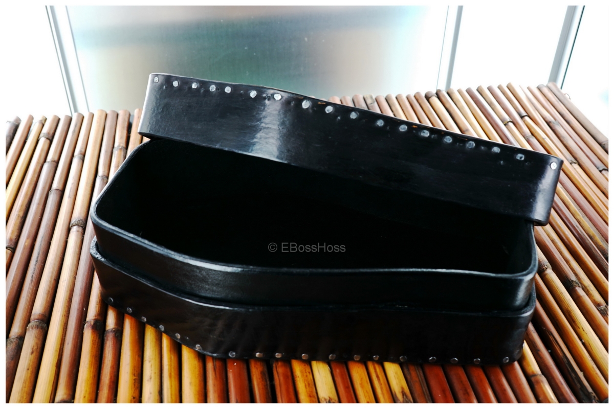 Hand-made Custom Leather Coffin Valet by Starlingear's Greg Everett, Leathersmith