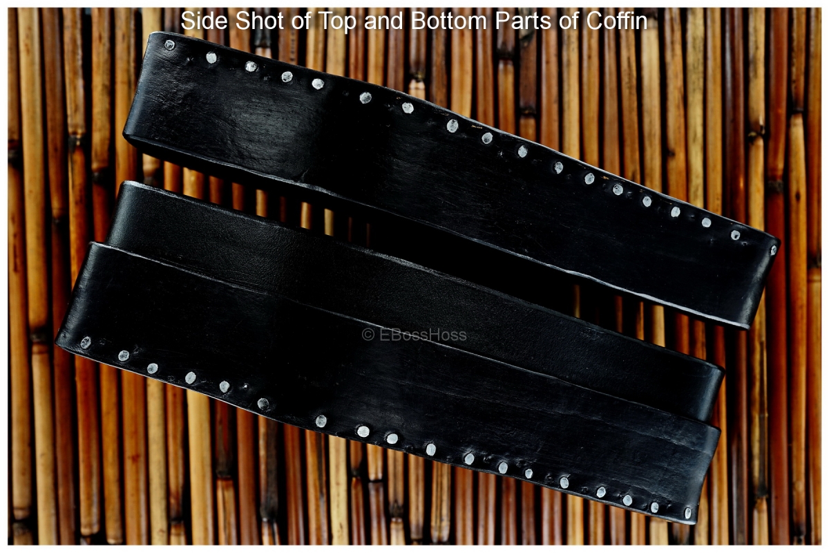 Hand-made Custom Leather Coffin Valet by Starlingear's Greg Everett, Leathersmith