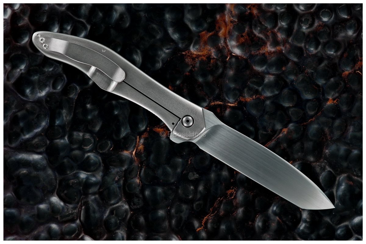 Gerry McGinnis Custom Tanto Flipper