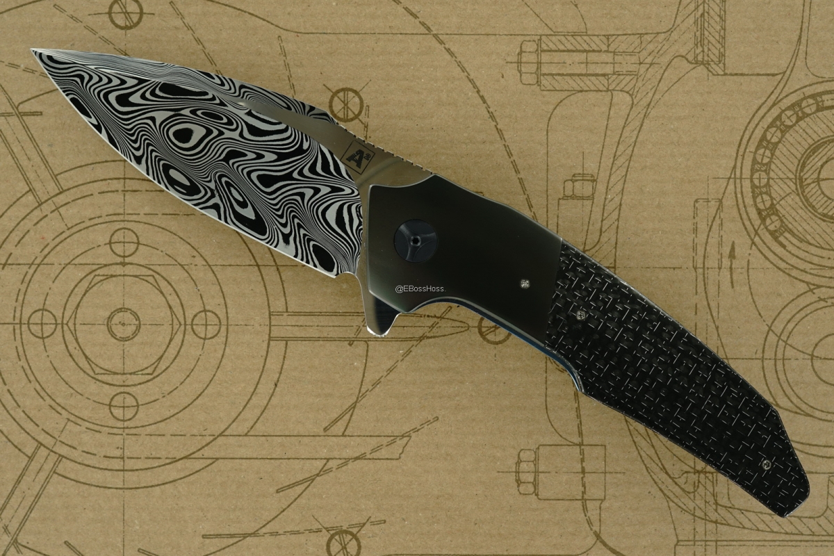 A2 Knives (Andre Thorburn & Andre van Heerden) & Tashi Bharucha Custom Premium A6 Flipper Collaboration