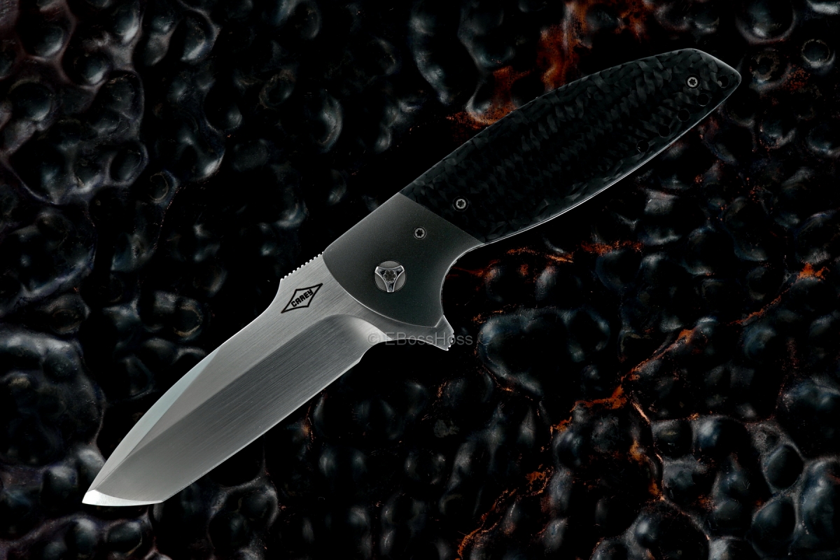 Peter Carey Custom Deluxe Cayman Tanto Flipper