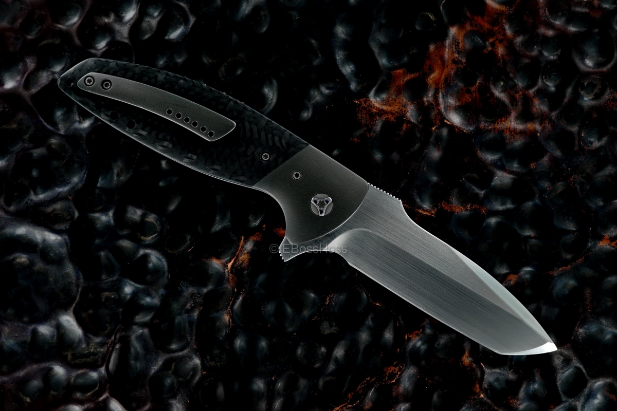 Peter Carey Custom Deluxe Cayman Tanto Flipper