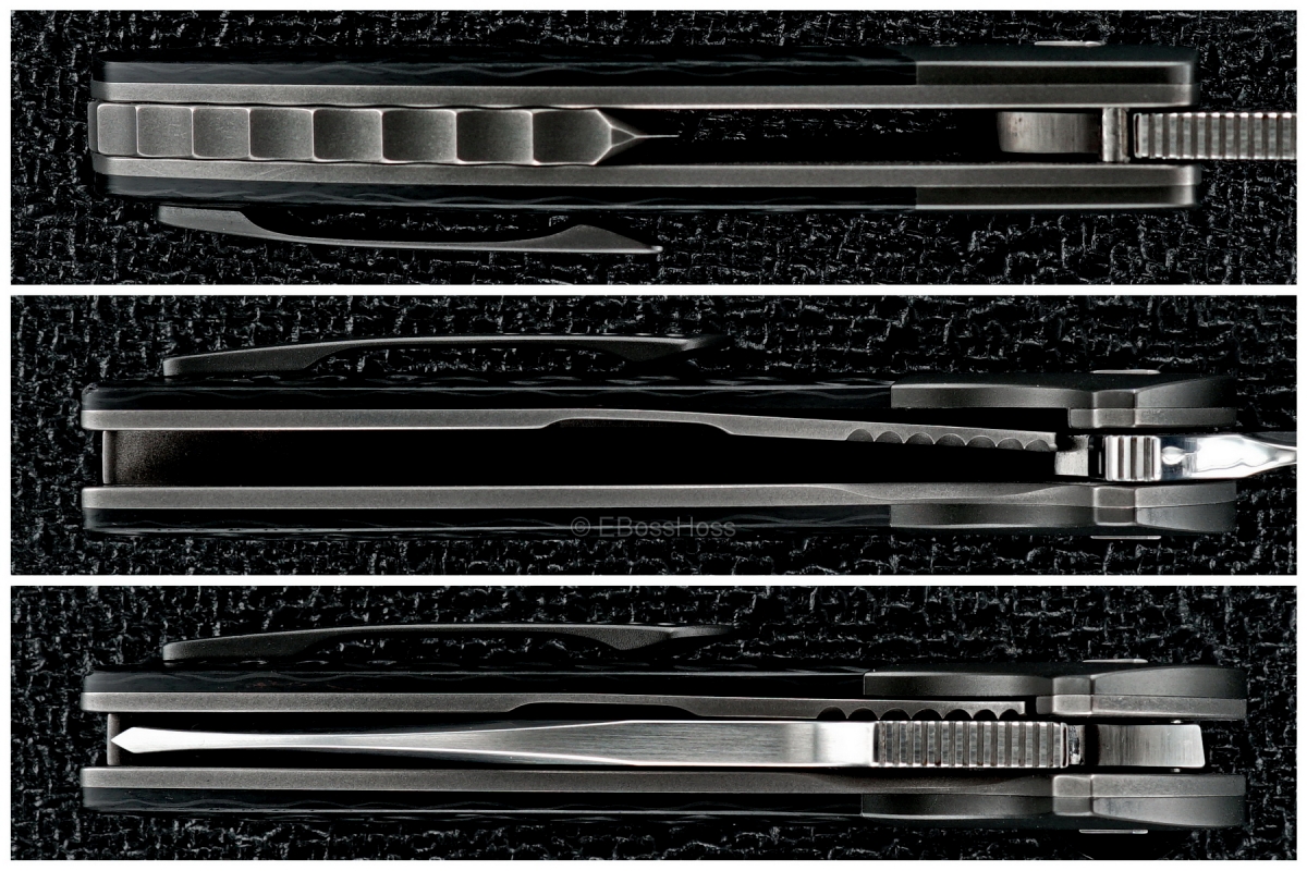 Peter Carey Custom Deluxe Cayman Tanto Flipper